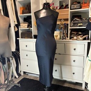 Express Midnight One-Shoulder Dress size XS